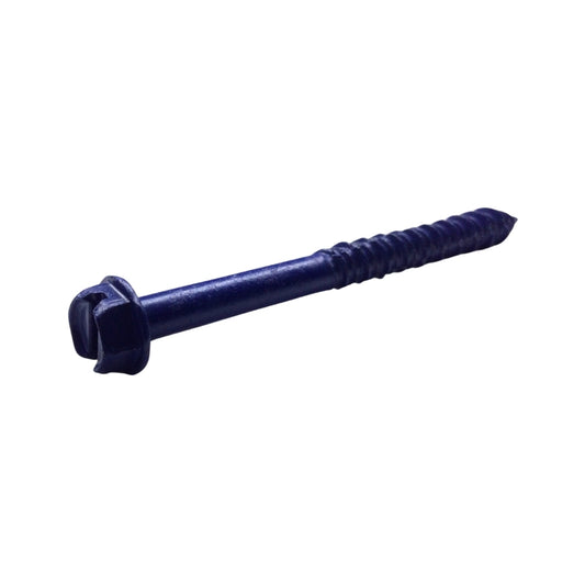 TORNILLO AZUL-RUSPERT PARA CONCRETO CAB HEX RAN 1/4 PULGADAS x 2-3/4 PULGADAS