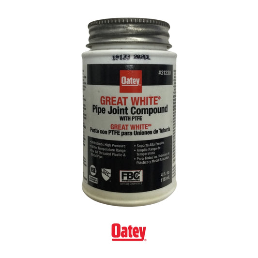 TEFLON EN PASTA 1/4 PINTA (4 OZ) OATEY
