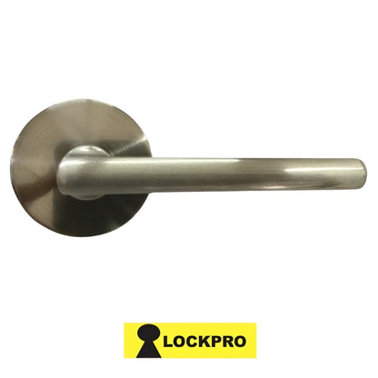 CERRADURA DE MANIJA DE PASO SATIN NIQUEL 50243-PS LOCKPRO