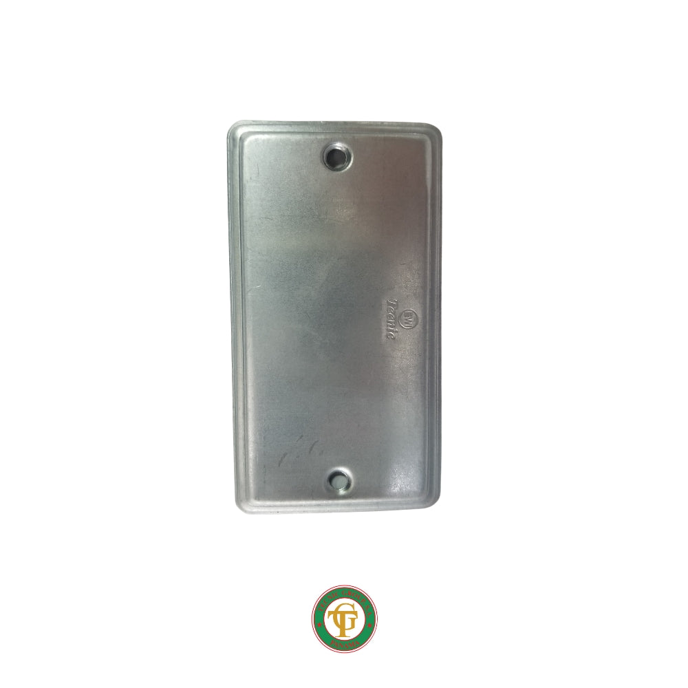 TAPA CIEGA UTILIDAD 2 X 4 IN METAL