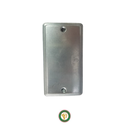 TAPA CIEGA UTILIDAD 2 X 4 IN METAL