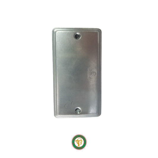 TAPA CIEGA UTILIDAD 2 X 4 IN METAL