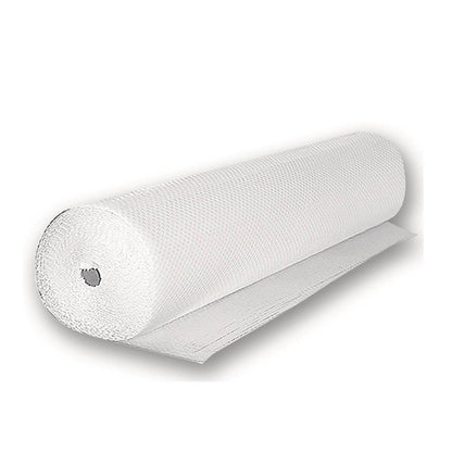 AISLANTE DE BURBUJA SUPERIOR ALUMINIO INFERIOR BLANC0 4X125PIES X 3 MM  100% ALUMINIO OR