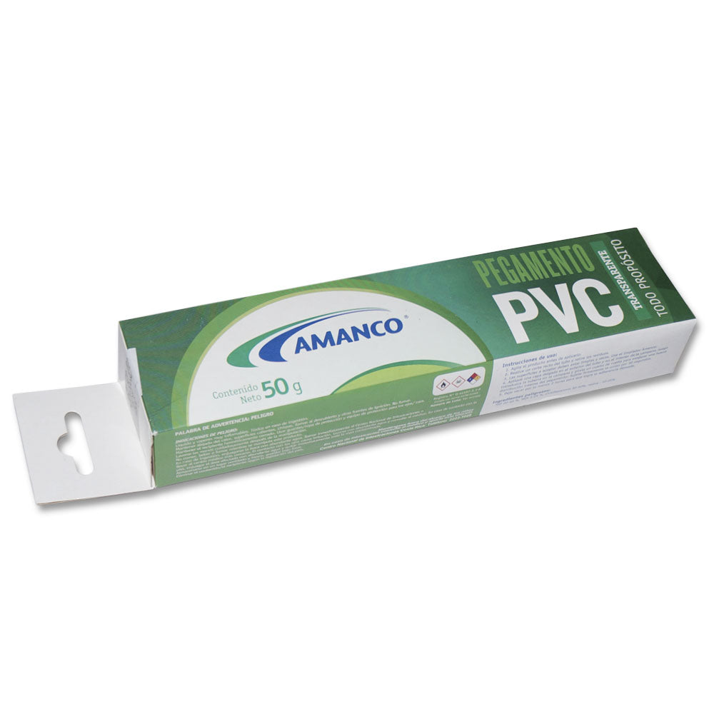 PEGAMENTO PVC TRANSPARENTE TODO PROPOSITO (CANAL) 50GR