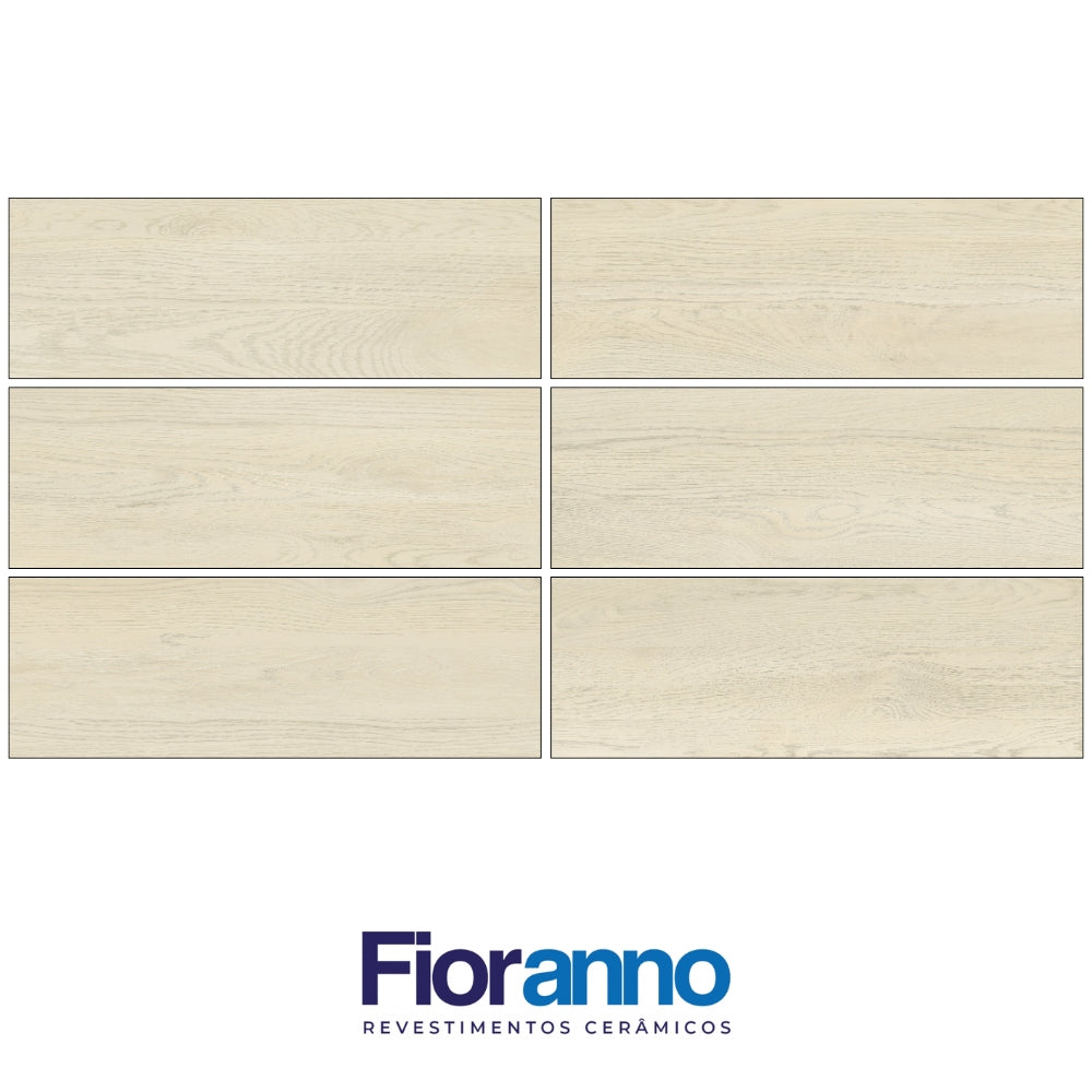 PISO DE CERAMICA TIPO MADERA FIORANNO BRAY PARK CHATEAU BROWN 20X60 CM 1.70M2 CAJA 19306