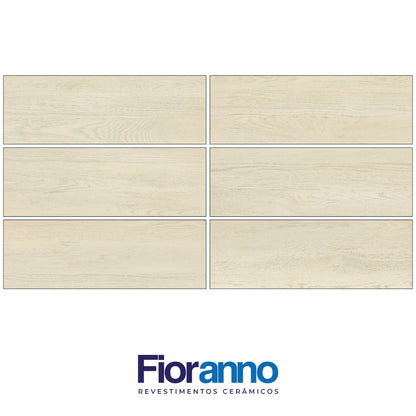 PISO DE CERAMICA TIPO MADERA FIORANNO BRAY PARK CHATEAU BROWN 20X60 CM 1.70M2 CAJA 19306