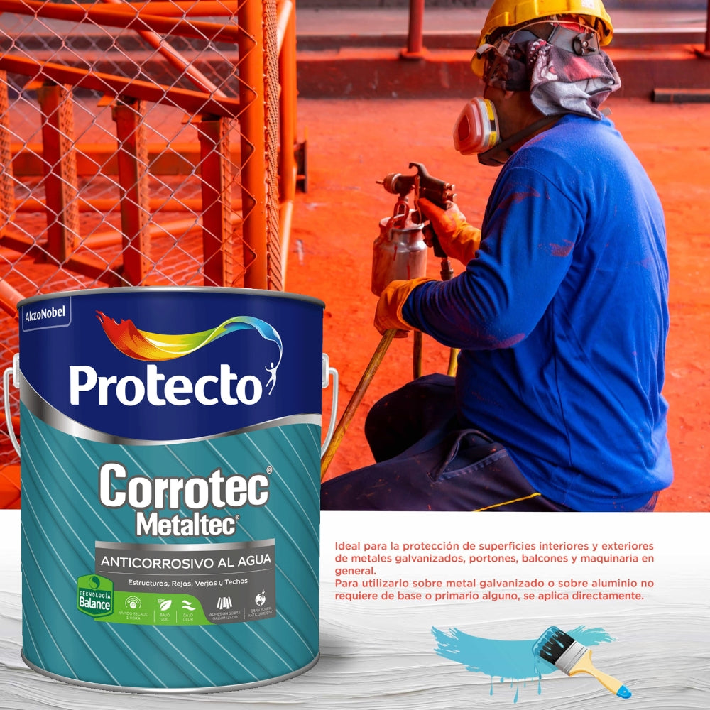 PINTURA ANTICORROSIVA CORROTEC BLANCO GL 6500 PINTUCO