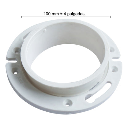FLANGER PVC DWV SCH-40 100MM-4 IN