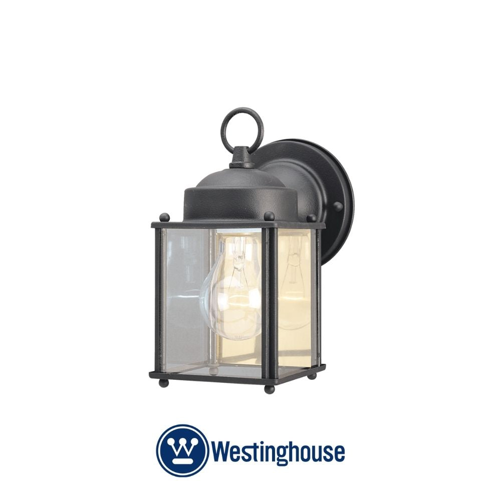 FAROL PARED EXTERIOR 1LUZ 100W NEGRO