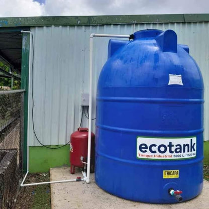 TANQUE RESERVA DE AGUA ECOTANK 5000 LTS AZUL TRICAPA