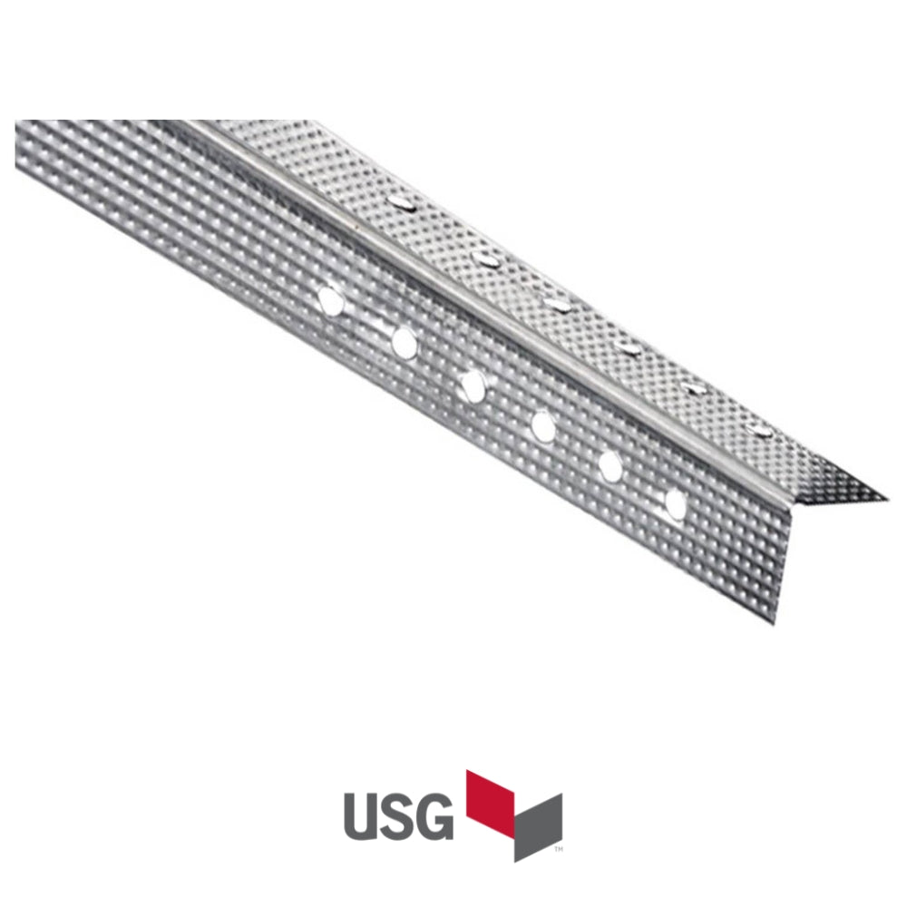 ESQUINERO METAL PARA GYPSUM 1-1/4 PULGADASX10'