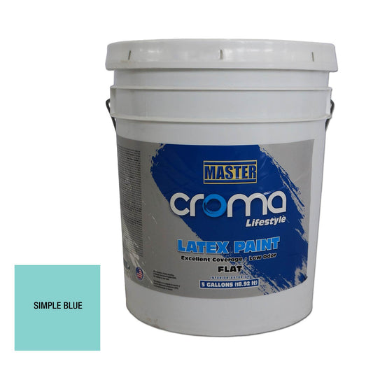 CROMA LATEX FLAT - SIMPLE BLUE 5GL PCR1207