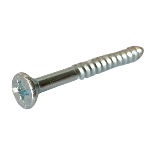 TORNILLO PARA MADERA CAB PLANA PHILLIPS ZINC #6 x 1-1/4 PULGADAS