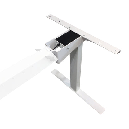 PATAS DE ESCRITORIO GENIUS ELECTRIC LEG WHITE RIVAL