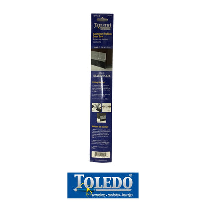 BURLETE ACABADO ALUMINIO TOLEDO T-TAR231/SILVER