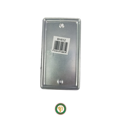 TAPA CIEGA UTILIDAD 2 X 4 IN METAL