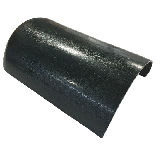 CABALLETE FINAL PARA TECHO DE UPVC 0.25m X 3mm ACABADO ANTRACIT TK