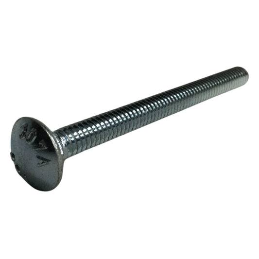PERNO DE CARRUAJE ZINCADO ACERO GRADO 2 1/4 PULGADAS-20 x 2-1/2 PULGADAS ROSCA ESTANDAR