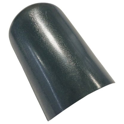 CABALLETE FINAL PARA TECHO DE UPVC 0.25m X 3mm ACABADO GRIS ROYAL