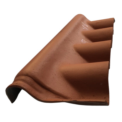 CABALLETE ARTICULADO INFERIOR LA CASTELLANA ROJO TERRACOTA PINTADO 1 CARA