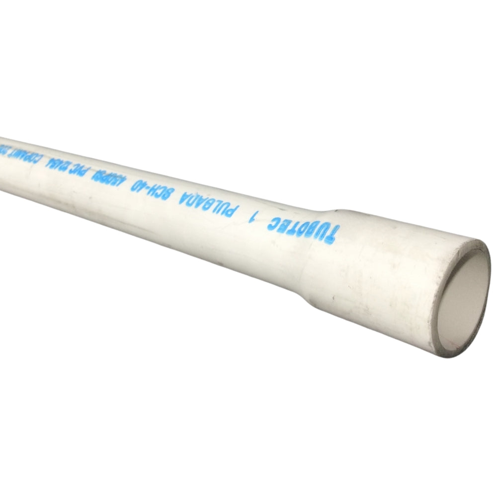 TUBO PVC SANITARIO 25MM-1 PULGADASX20' SCH 40 C/C