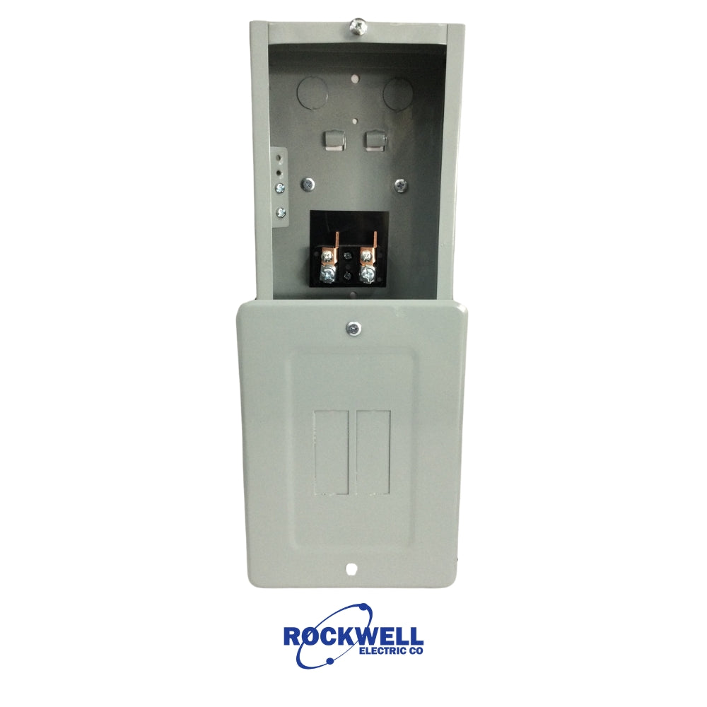 PANEL ELECTRICO MONOFASICO DE 2 CIRCUITOS 40 A 240V