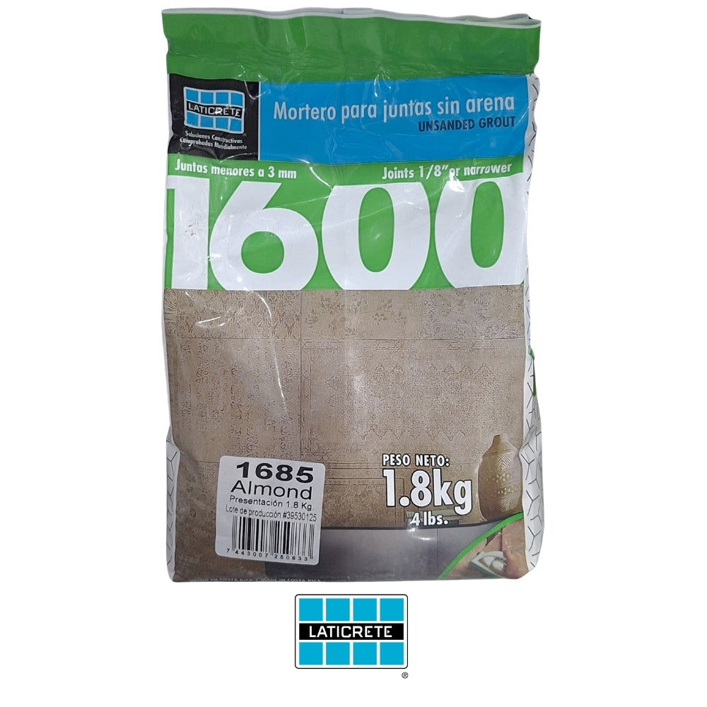 WALL GROUT 1685 ALMOND - 1.8 KG
