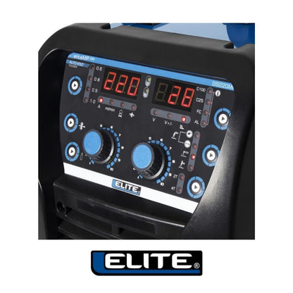 MAQUINA DE SOLDAR INVERSOR ELITE MP 220 5KG - 220A 110/220V - AUTOVOLT