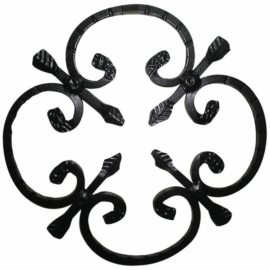 PLACA CIRCULAR DE HIERRO FORJADO 20X4X250mm - 23/2