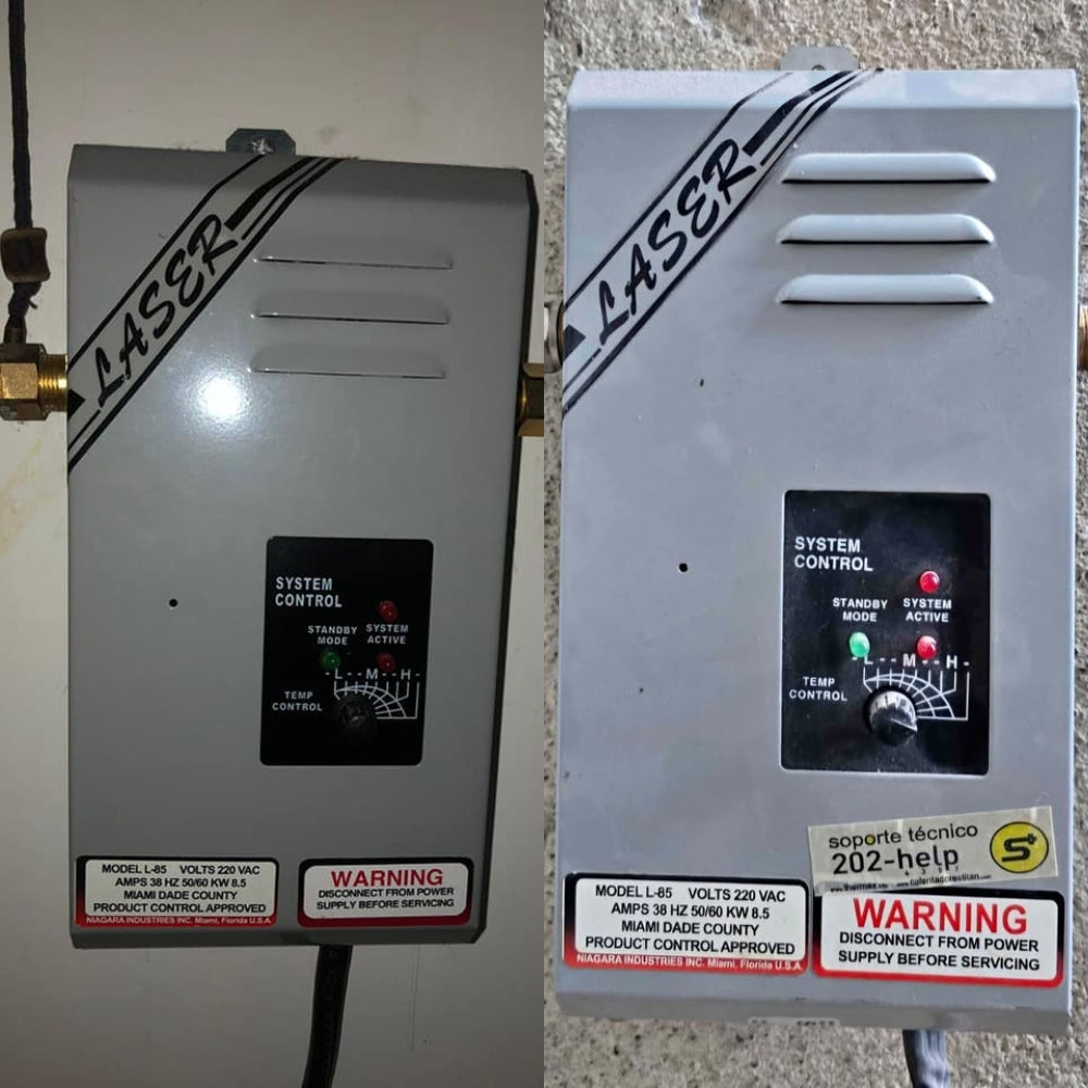 CALENTADOR DE AGUA ELECTRICO DE 12 LITROS TITAN LASER L-85