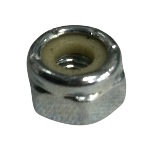 TUERCA AUTOBLOCANTE INSERTO NYLON   N°10-32 ROSCA FINA