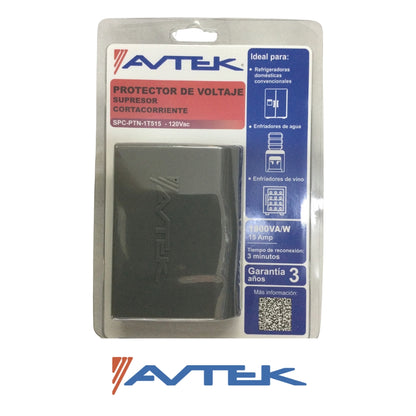 PROTECTOR DE VOLTAJE PARA REFRIGERADORAS 1800 VA/W 120V AVTEK