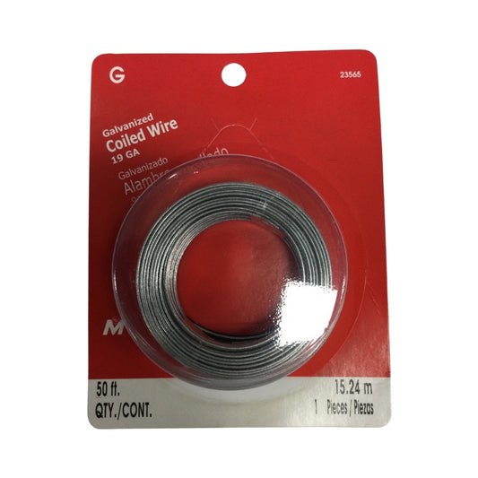 ALAMBRE GALVANIZADO 19GA X 50'