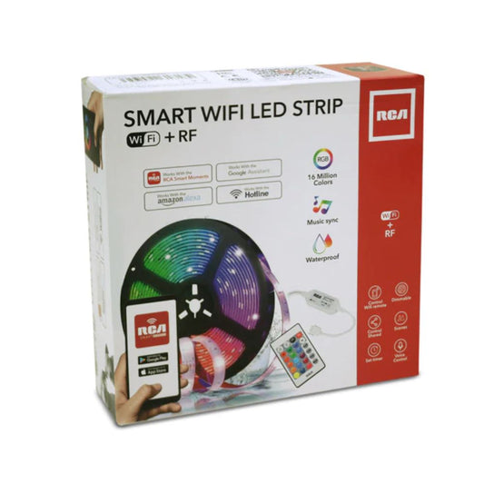 CINTA LED SMART WIFI CON CONTROL REMOTO ROLLO 5M (RLSM30)