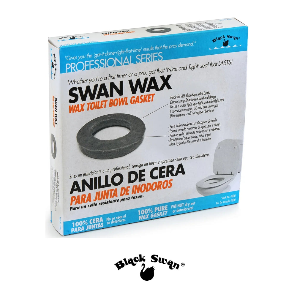 ARO DE CERA PARA INODORO BLACK SWAN