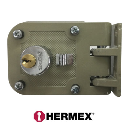 CERRADURA GARRA DE TIGRE DE SOLDAR DERECHA HERMEX PARA PUERTAS CORREDIZAS