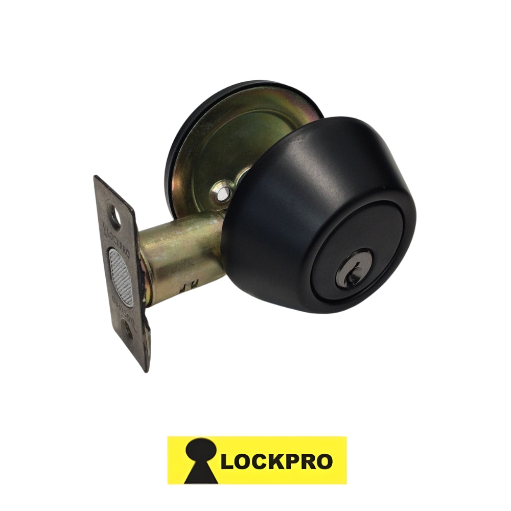 CERROJO LLAVE-MARIPOSA NEGRO MATE 101 LOCKPRO