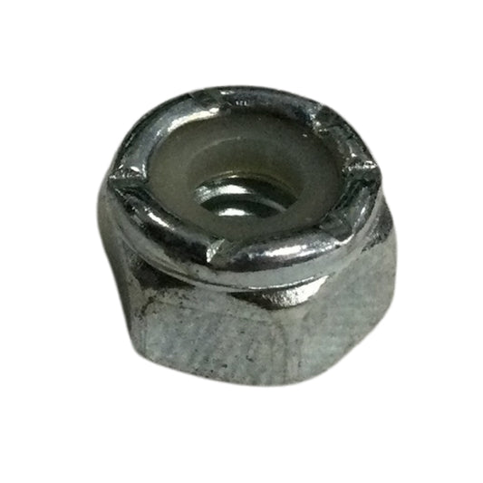 TUERCA AUTOBLOCANTE INSERTO NYLON   N°10-24 ROSCA ESTANDAR