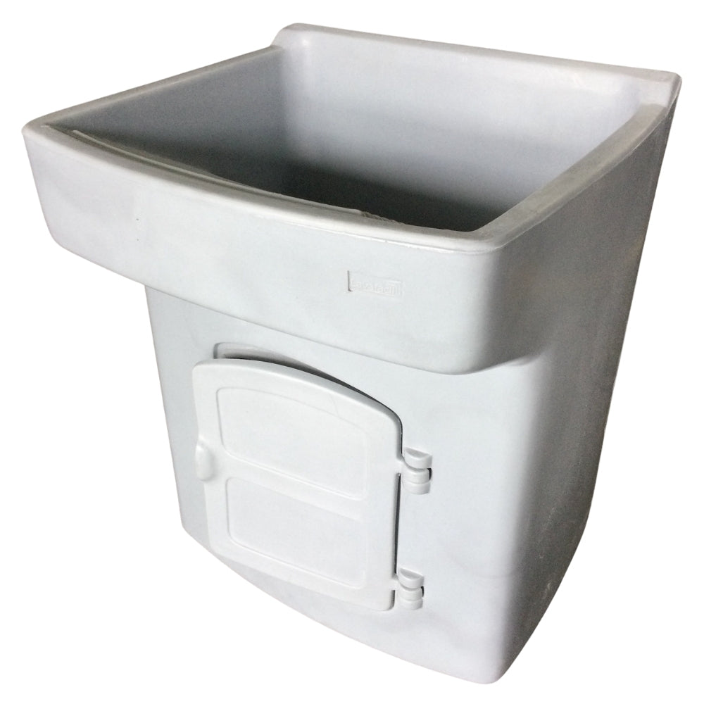 TINA DE LAVAR PLASTICA  LAVAFACIL GRANDE GRIS