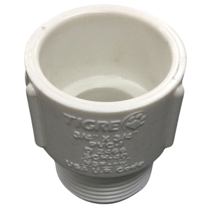 ADAPTADOR MACHO PVC 18MM-3/4 IN SCH-40