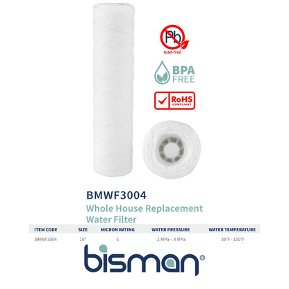 REPUESTO DE FILTRO DE AGUA GENERAL 5 MICRONES