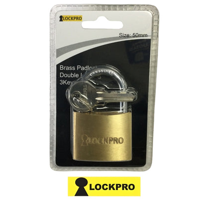 CANDADO DE 50MM BRONCE LOCKPRO