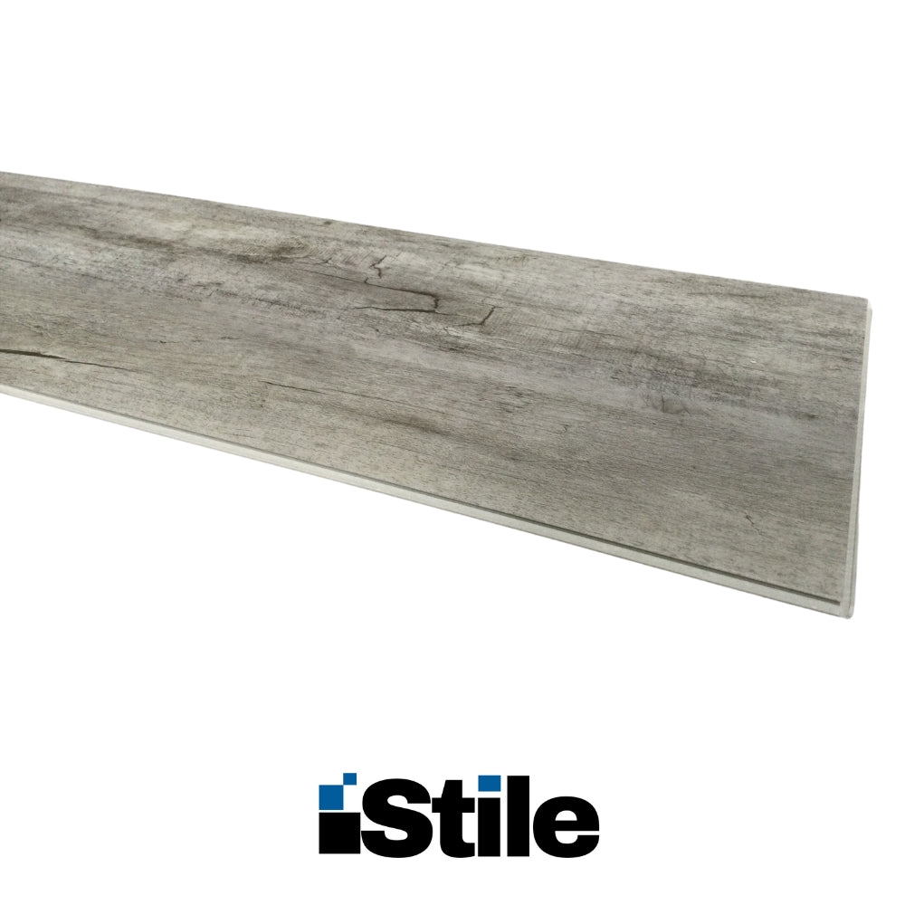 PISO LAMINADO PVC-SPC GRIS PIEDRA 18CM*122CM*4.0MM (2.1960 M2 X CAJA) SPC-HYW-73051