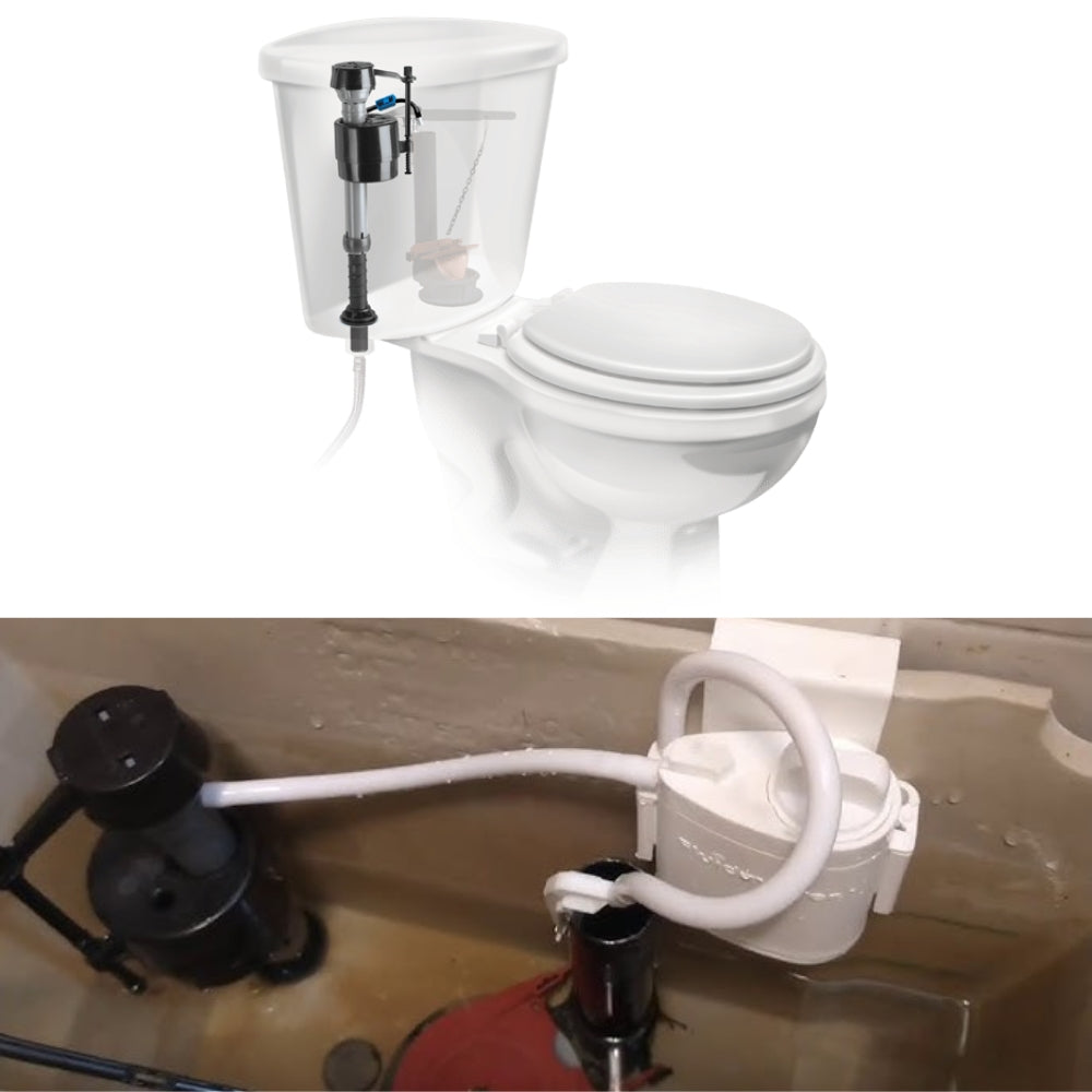 VALVULA DE INODORO AJUSTE TELESCOPICO Y ROSCA 7/8 PULGADA 400A133 FLUIDMASTER