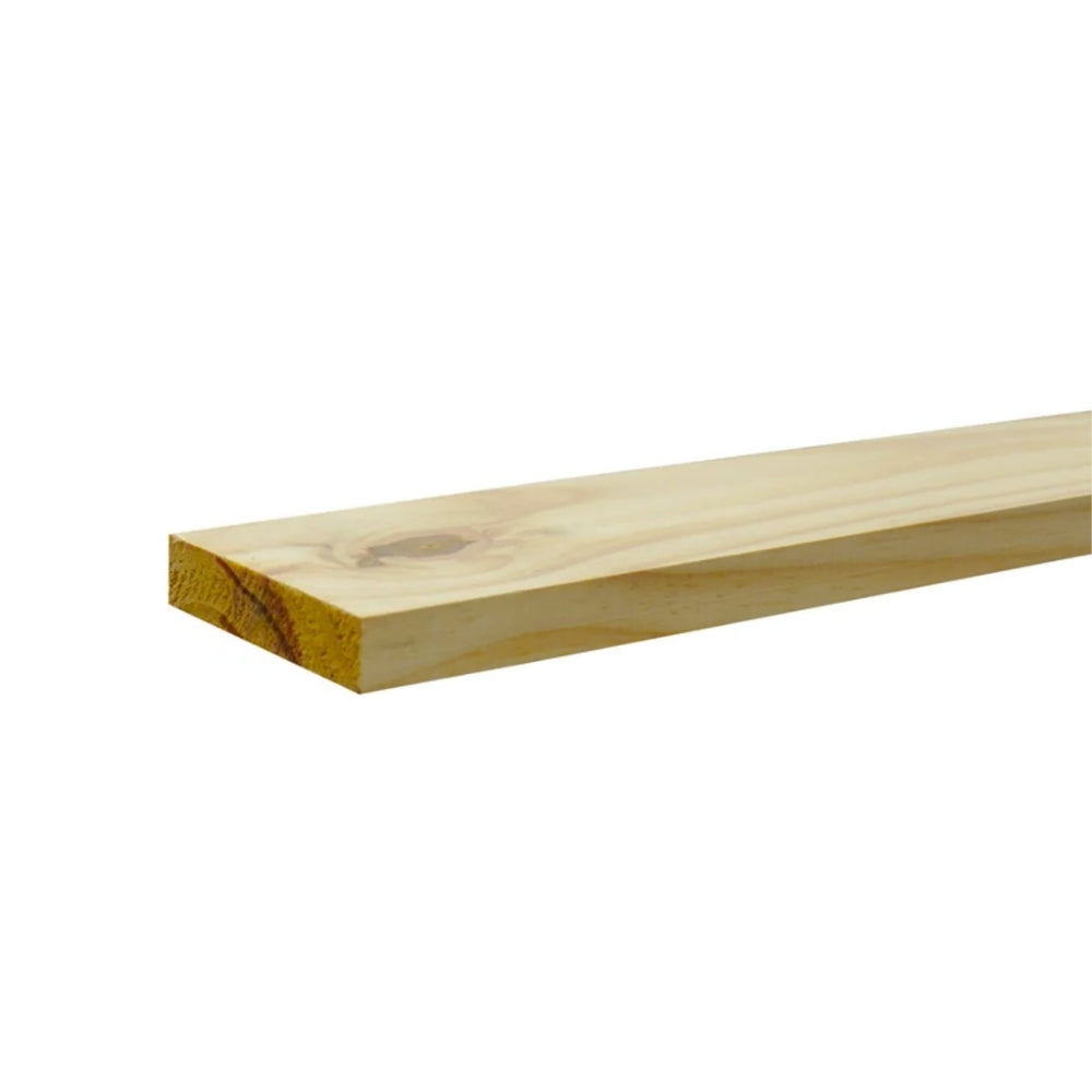 MADERA DE PINO CEPILLADA 1 PULGADA X 4 PULGADAS X 8 PIES