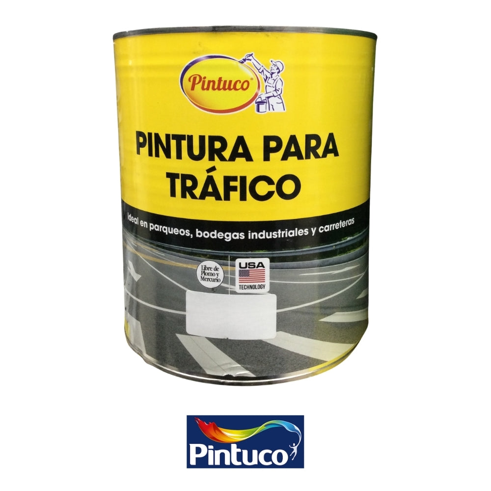 PINTURA PARA TRAFICO BLANCO 1 GL PINTUCO 10299925