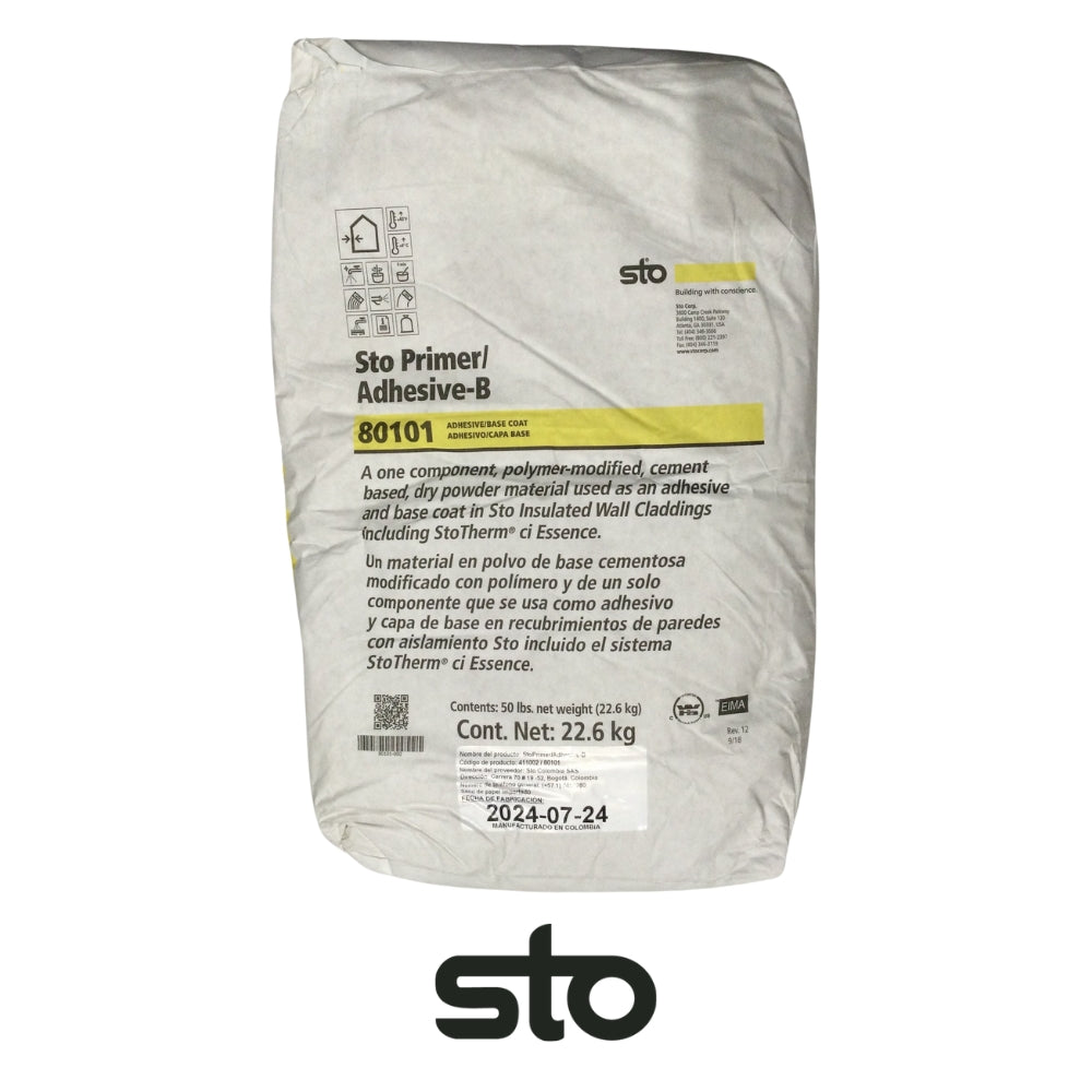 STO PRIMER ADHESIVE-B BASE CEMENTICIA CON ADHESIVO SACO 50/55 LIBRAS STO