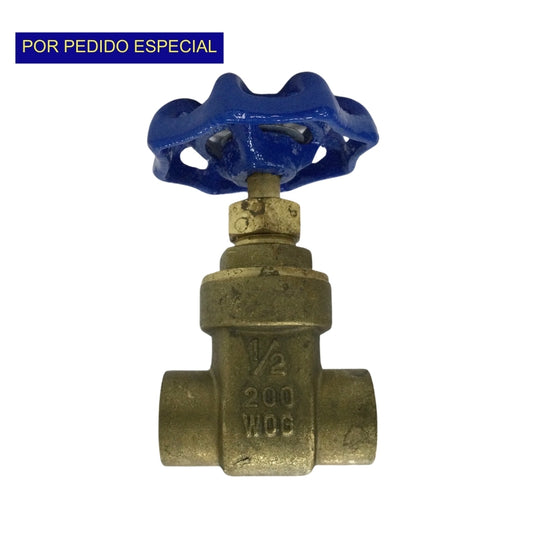 LLAVE PASO 1/2 PULGADAS SOLD VRISSI