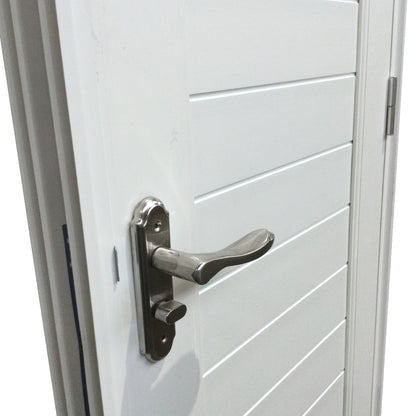 PUERTAS UPVC 2X7 CON MARCO 75MM BLANCO IZQUIERDA PG03  CON BISAGRAS Y CERRADURA