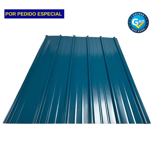 LAMINA DE ZINC CANAL ANCHO F2   AZUL CALIBRE 24 (MTS)